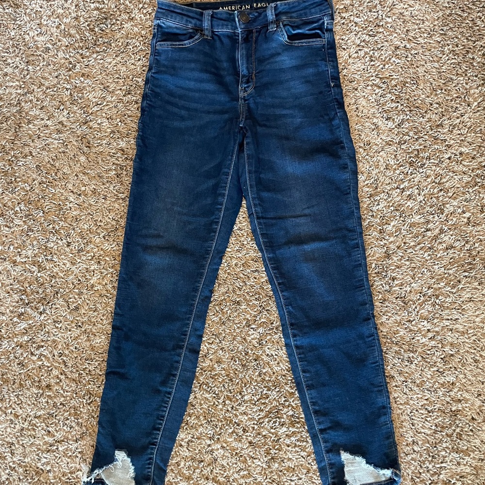 American Eagle Outfitters Women's Blue Jeans